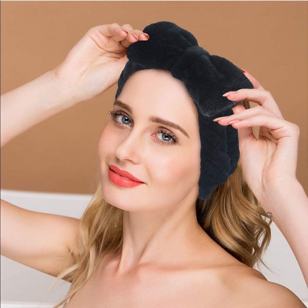 5 for $25 SPA PLUSH BOWHEADBAND - Picture 4 of 5